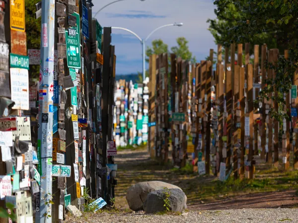 Watson Lake Sign Forest