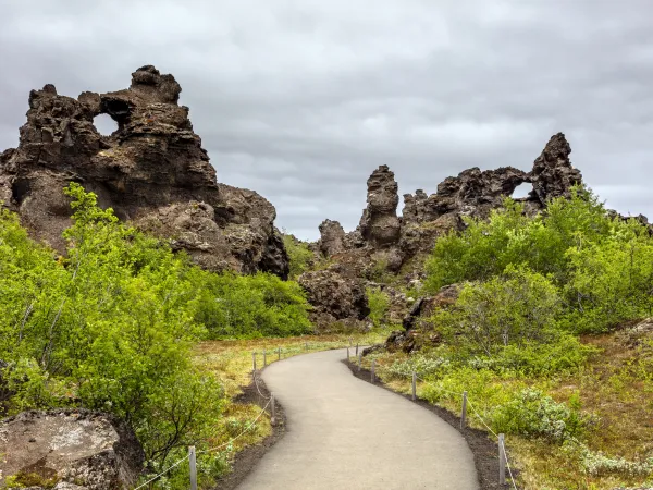 Lava Field of Dimmuborgir