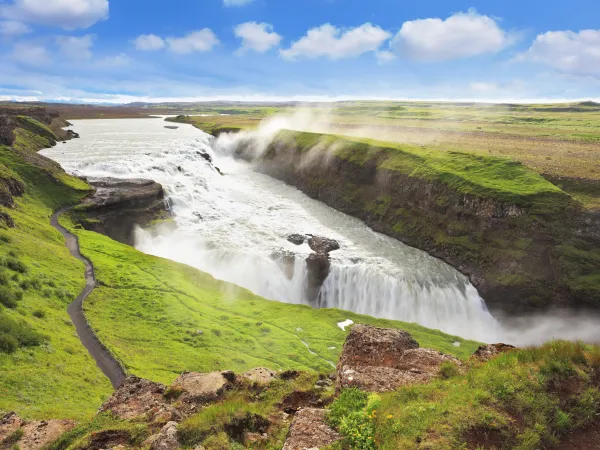 Gullfoss Waterfall